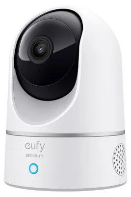 Produktbild von Eufy E220, IP-Sicherheitskamera, Drinnen, Amazon Alexa & Google Assistant, 2400 MHz, Tisch/Bank, Weiß
