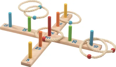Produktbild von Ringwurfspiel mit 6 Sisalringen