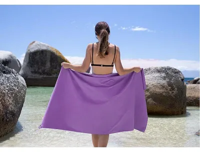 Immagine prodotto di Asciugamano Naturehike Fitness Antibatterico Nh20Fs009 - Viola (80 x 160 cm)