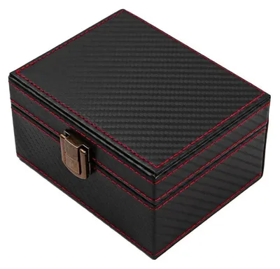 Produktbild von Autoschlüssel-Signalblocker-Box RFID-Schlüsselbox Faraday-Tasche 11,5 x 9 x 6,3 cm PU