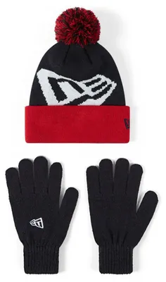 Image de Bonnet et gants New era Bleu marine pour enfant