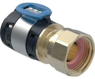 Produktbild von Geberit FlowFit Übergang mit Überwurfmutter SiBr d25-G1 1/2
