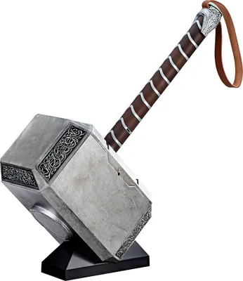 Produktbild von Hasbro Marvel Legends Series Mjolnir Electronic Hammer, Actionfigur zum Sammeln, Hammer