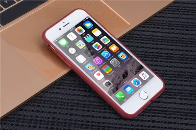 Zdjęcie produktu dla Tylna obudowa dla Apple iPhone 7-8 - Czerwona