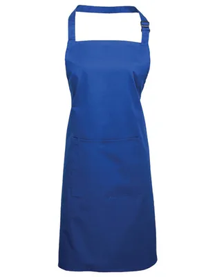 Obrázok produktu pre Premier Workwear PR154 | Colours Zástera s vreckom - 72 x 86 cm - možno prať do 60 - Farba: Royal (približne Pantone 286) - Rozmer: 72 x 86 cm