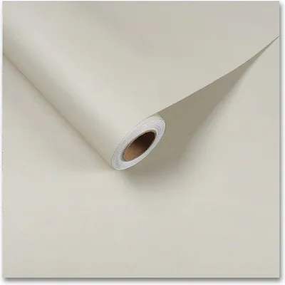 Produktbild von Famanu Selbstklebende Tapete Beige für Küche und Möbel - Vinylfolie 40cm x 300cm