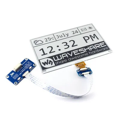 Produktbild von 7.5 800×480 ePaper Display HAT für Raspberry Pi v2