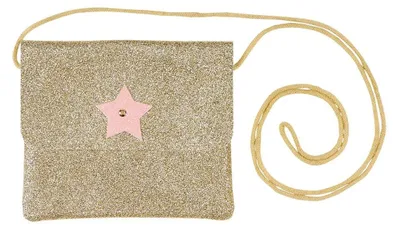 Image de Souza for Kids Sac bandouille?re glitter or et rose