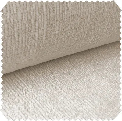 Produktbild von novely® PERU Weicher Polsterstoff Möbelstoff Bezugsstoff Chenille-Stoff | Meterware | 1 lfm - Farbe: 02 Creme