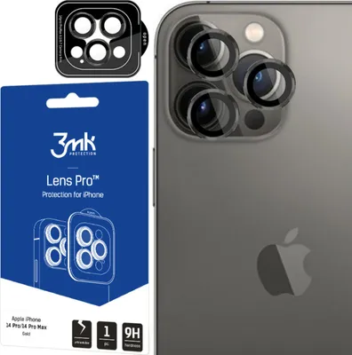 Immagine prodotto di Apple Iphone 14 Pro/14 Pro Max - Protezione lente 3Mk Pro Graphite