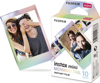 Obrázok produktu pre Instantný film Fujifilm Color film Instax mini MERMAID TAIL 10 fotografií