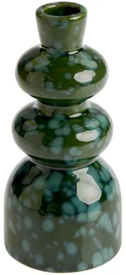 Produktbild von Kerzenhalter, Grün, 16,5 x 7,8 x 7,8cm