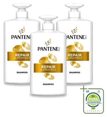 Obrázek produktu pro 3 x Šampon Pantene Pro-V Repair & Protect - 1000 ml - Velké balení - 3 kusy
