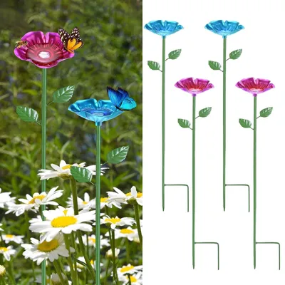 Image de Elzusha - Ensemble de 4 abreuvoirs pour abeilles, idéal pour la décoration de jardin