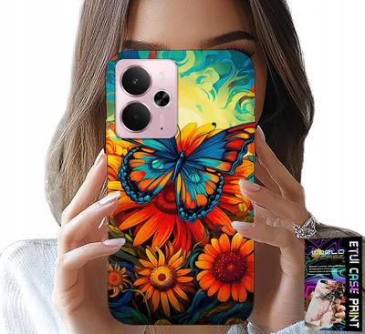 Obrázok produktu pre POUŽITIE: Kryt na telefón Realme 14 5G / 14T - Motívy: motýle, kvety, ruže