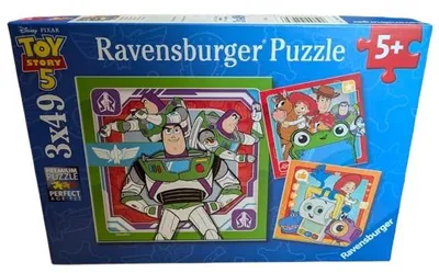 Zdjęcie produktu dla Puzzle dla dzieci 3x49 elementów – Toy Story 5