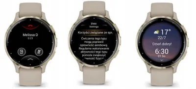 Zdjęcie produktu dla Garmin 010-02785-55, 3,05 cm (1.2"), AMOLED, Ekran dotykowy, Wi-Fi, GPS, 40 g
