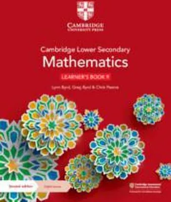 Obrázek produktu pro Cambridge Lower Secondary Mathematics Learner's Book with Digital Access Stage 9