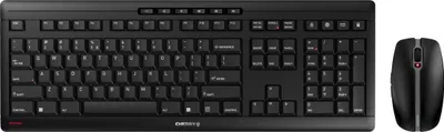 Immagine prodotto di Set tastiera e mouse CHERRY STREAM DESKTOP, nero, QWERTY USA-inglese con simbolo EURO