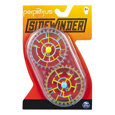 Produktbild von Games Perplexus Sidewinder, tragbares 3D-Labyrinthspiel mit 2 Labyrinthen, für Kinder ab 8 Jahren, Maze Puzzle-Spielzeug, 8 Jahr(e)