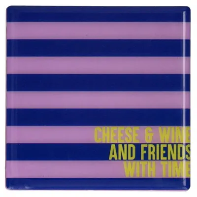 Produktbild von Gift Company Glasuntersetzer Love Tiles Cheese and Wine