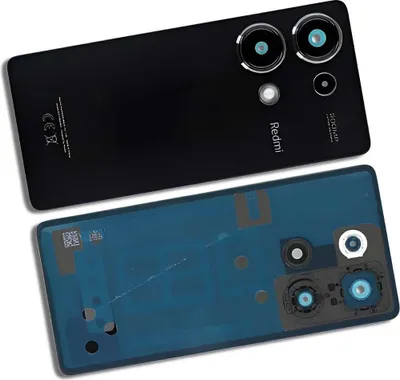 Produktbild von Xiaomi Redmi Note 13 Pro 4G – Akkudeckel – Original Ersatzteil – Schwarz