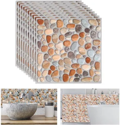 Obrázek produktu pro Samolepicí 3D dekorace – ideální do kuchyně a koupelny – 24 kusů