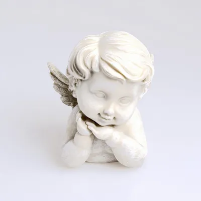 Produktbild von Engel - grau - ca. 12 x 7 cm - A 49509Gr