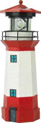 Produktbild von Solarzauber Leuchtturm Strandlicht mit LED-Leuchtfeuer