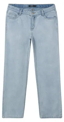 Produktbild von NAME IT Mädchen Nlftunizza DNM Lw Straight Pant Noos, Light Blue Denim, 158