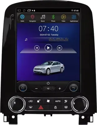 Obrázek produktu pro Autorádio s Bluetooth a CarPlay pro Renault Scenic (2013–2024) – Kompatibilní s Apple a Android – Stereo systém s navigačním systémem – 1 GB RAM, 16 GB paměti