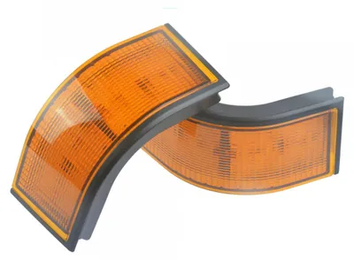 Productafbeelding van Set van 2 krachtige, oranje verlichtingsarmaturen (48W) voor landbouwmachines, geschikt voor John Deere-tractoren