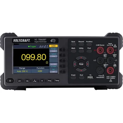 Obrázek produktu pro VOLTCRAFT VC-7060BT Stolní multimetr digitální záznamník dat CAT I 1000 V, CAT II 600 V Displej (počty): 60000 (VC-11015335)