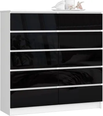 Obrázok produktu pre raumhirsch Vysoká komoda s 120 cm, s 10 zásuvkami. Komoda, skrinka, príborník, výška 121 cm