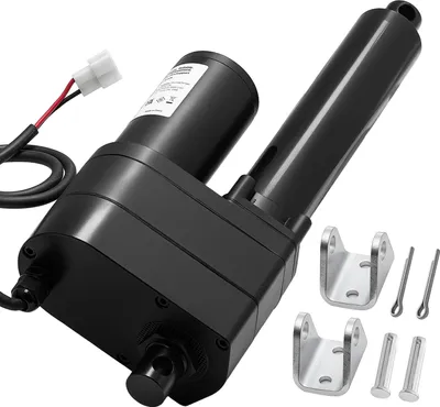 Obrázek produktu pro Lineární pohon VEVOR 12 V, lineární pohon 200 mm, lineární motor 9000 N, IP65, 5 mm/s, lineární technologické pohony s montážními držáky pro průmyslové strojní kontejnery, těžké zvedací systémy