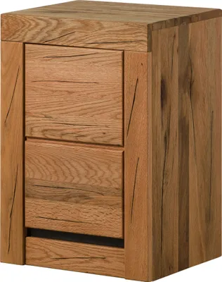 Image de MASSIVMOEBEL24 | Armoire murale 44x35x63 en bois de chêne lombard huilé naturel MONTREUX #57