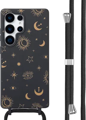 Immagine prodotto di Custodia in silicone imoshion con cinturino Samsung Galaxy S25 Ultra - Sky Black