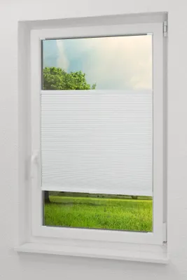 Produktbild von Lysel - Qualitätswabenplissee Tageslicht reinweiß - Wabenplissee in der Größe (Bx H) 70cm * 130cm