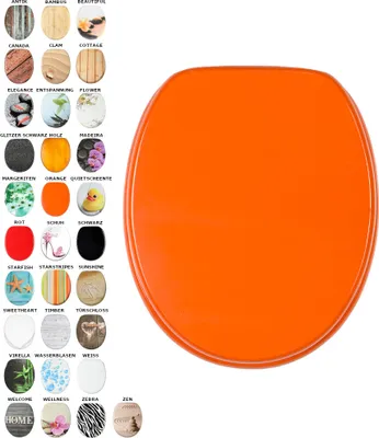 Obrázek produktu pro SANILO® Oranžové záchodové prkénko