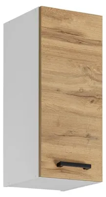 Image de Meuble haut de cuisine "Rita" - Naturel/Blanc - L 30 x H 72 cm