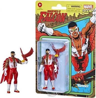 Produktbild von Marvel Legends Retro Collection Actionfigur 2022 Marvel's Falcon 10 cm