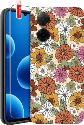 Zdjęcie produktu dla ETUI do Xiaomi Redmi A5 | WZORY | SILIKONOWE MATT CASE + SZKŁO 9H