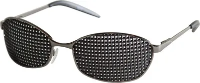 Produktbild von Rasterbrille 420-LAP, anthraziter Metallrahmen - quadratischer Raster