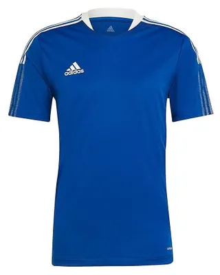 Image de Adidas - Maillot « Tiro 21 » pour homme - Entraînement PP833 (L) (bleu)