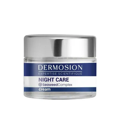 Produktbild von Dermosion Nachtcreme mit Seaweed Complex 50 ml für trockene und empfindliche Haut