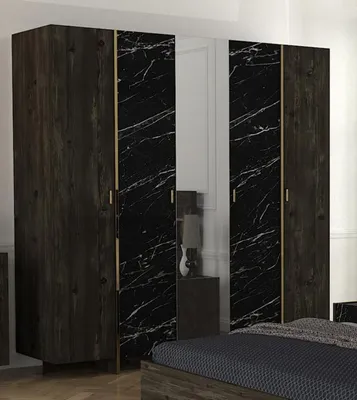 Immagine prodotto di Armadio Camera da letto Specchio Armadio Armadio 5 ante Mobili 204cm