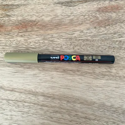 Image de Marqueur Uni Posca PC-1MR Goud - Extra fin 0,7mm