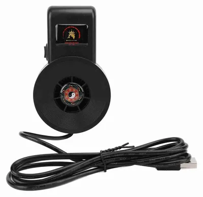 Produktbild von Aquarium-Lüfter mit USB-Anschluss – leiser Betrieb, platzsparend – Kühlventilator für Aquarien für jede Jahreszeit – schwarz