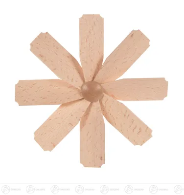 Produktbild von Ersatzteile & Bastelbedarf Flügelrad 8 Blätter Breite x Höhe x Tiefe 20 cmx1,5 cmx20 cm NEU