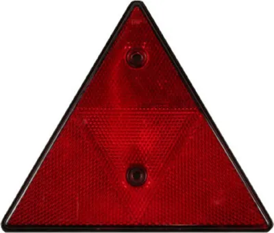 Produktbild von 1x Anhängerreflektor Reflektor Rückstrahler, rot, Dreieck